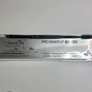 Black Duo Brow & Liner Brush